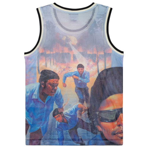 Grimey Ανδρική φανέλα 100 Miles Relaxed Basketball Jersey